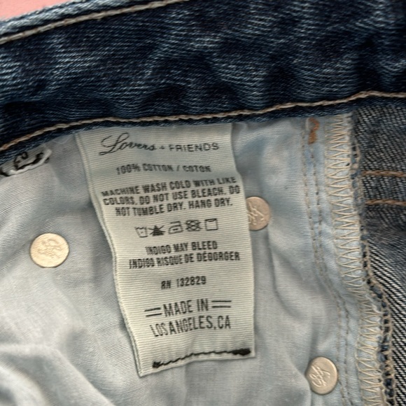 LOVERS + FRIENDS Logan High-Rise Tapered Jean - Picture 7 of 9